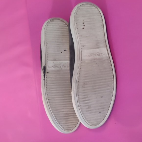 Allen Edmonds Men's Canal Court Suede grey 10D - Picture 4 of 4